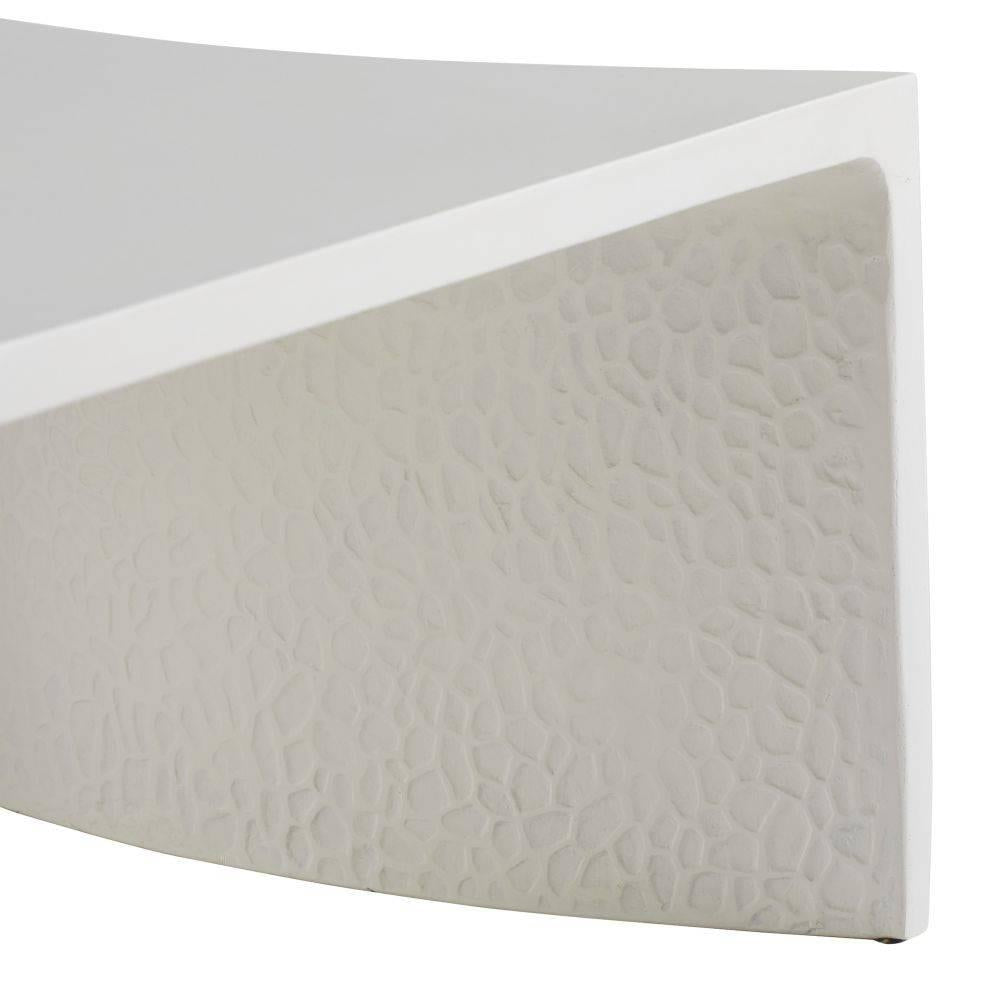 Coffee Table in White-Ivory by Jeid Studio
