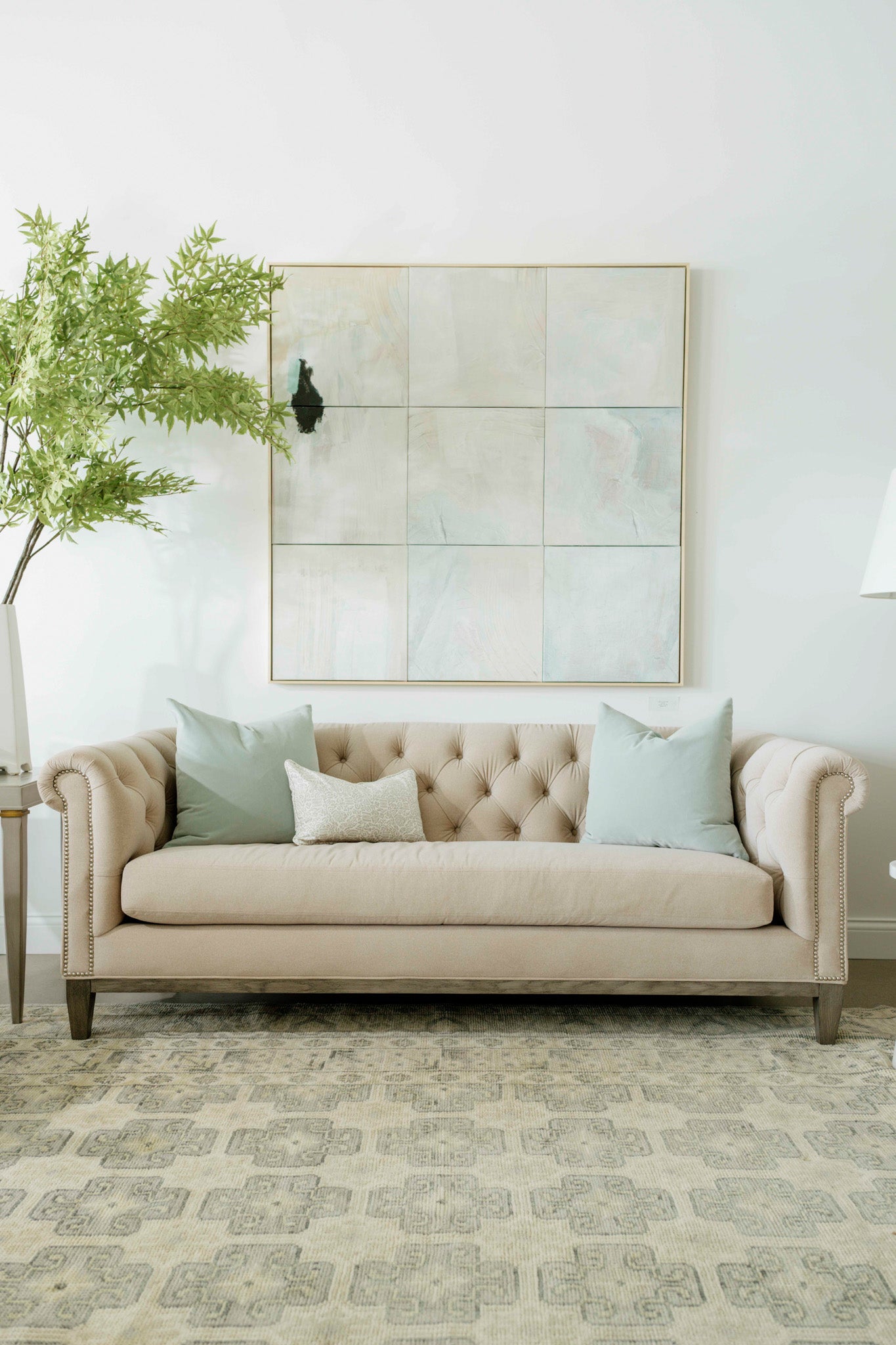 Heath Tufted Sofa