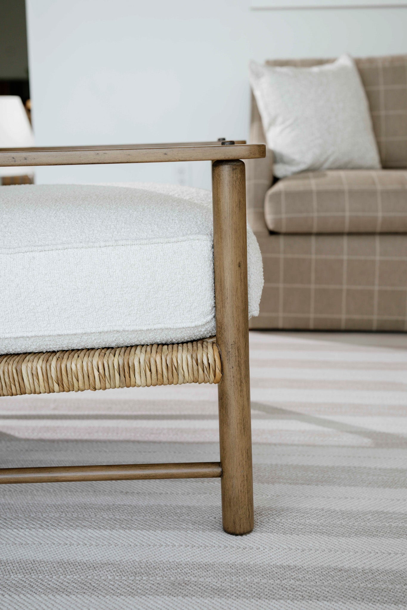 June Woven Frame Lounge Chair