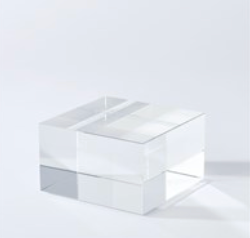 Audrey Crystal Cube Riser
