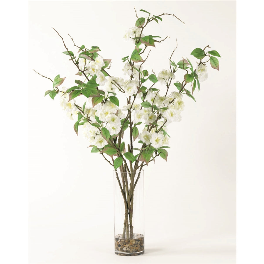Botanicals in White-Ivory and Green by Jeid Studio