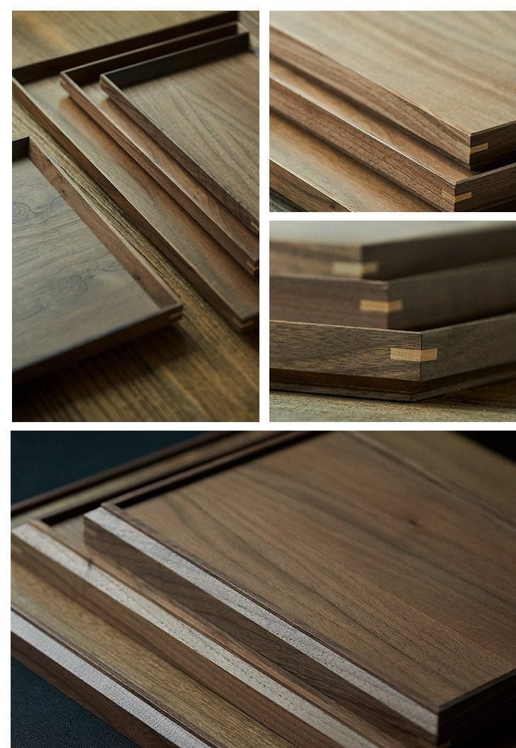 Stevie Wooden Serving Trays