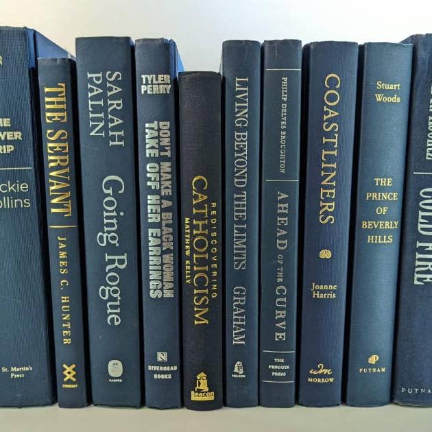 Book in Blue by Jeid Studio