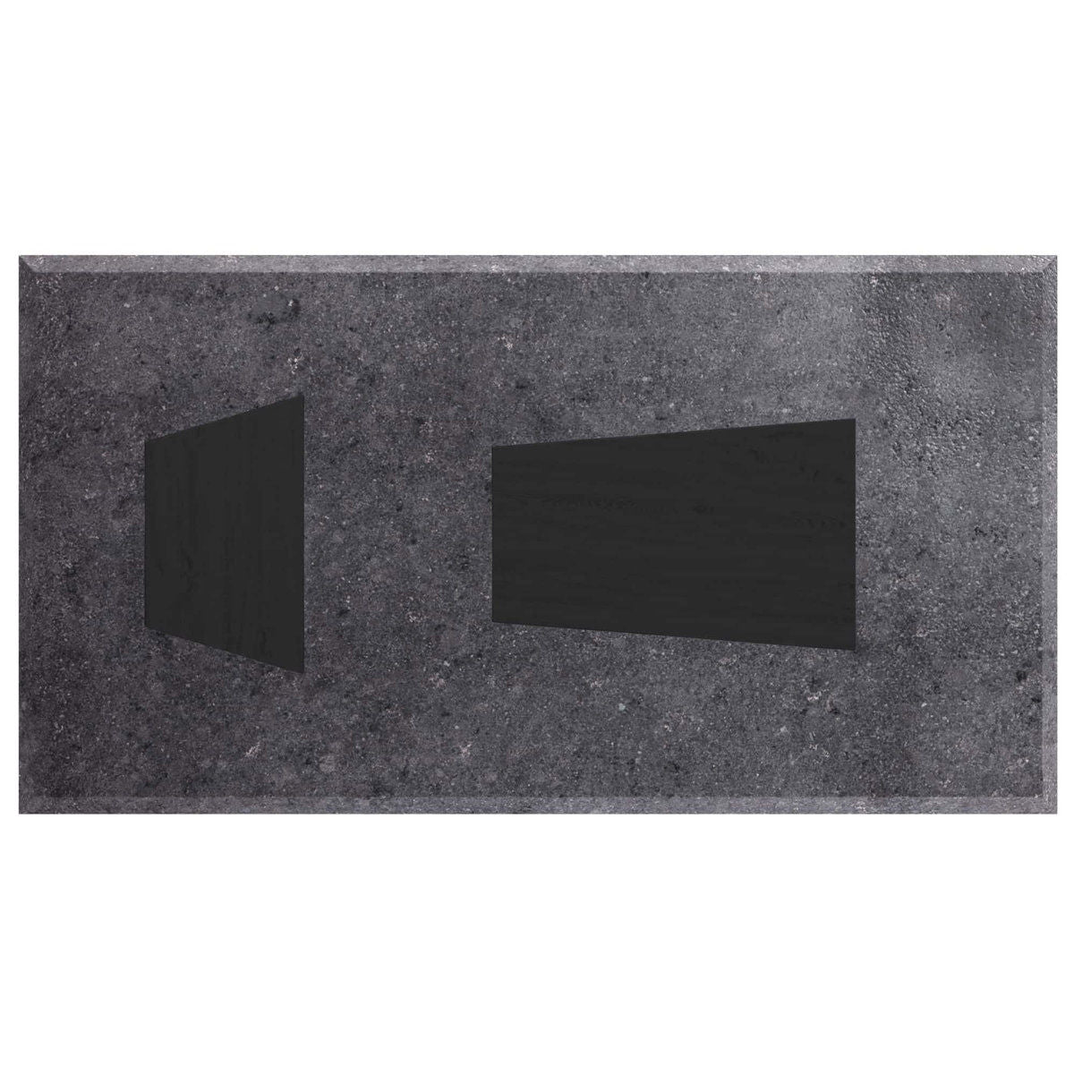 Coffee Table in Grey-Black by Jeid Studio