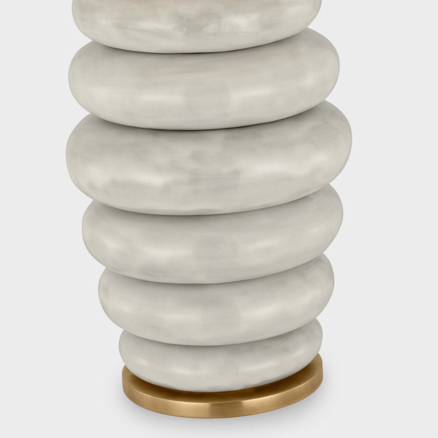 Lamp in Grey-Black by Jeid Studio