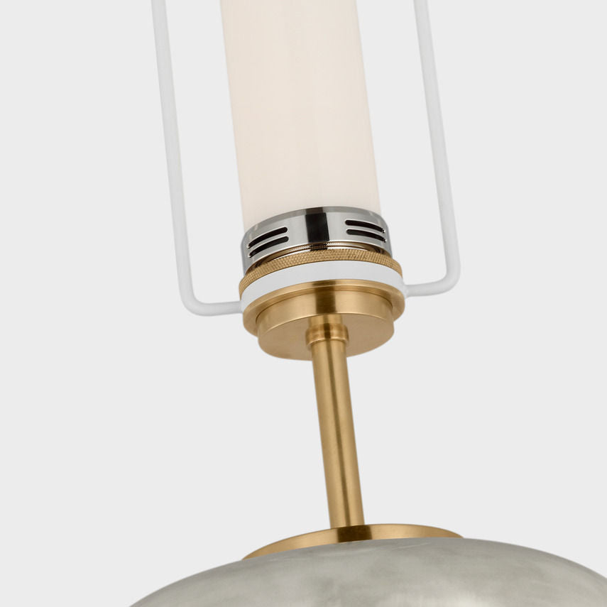 Lamp in Grey-Black by Jeid Studio