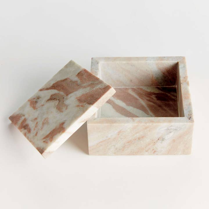 Decorative Box in Natural-Brown by Jeid Studio