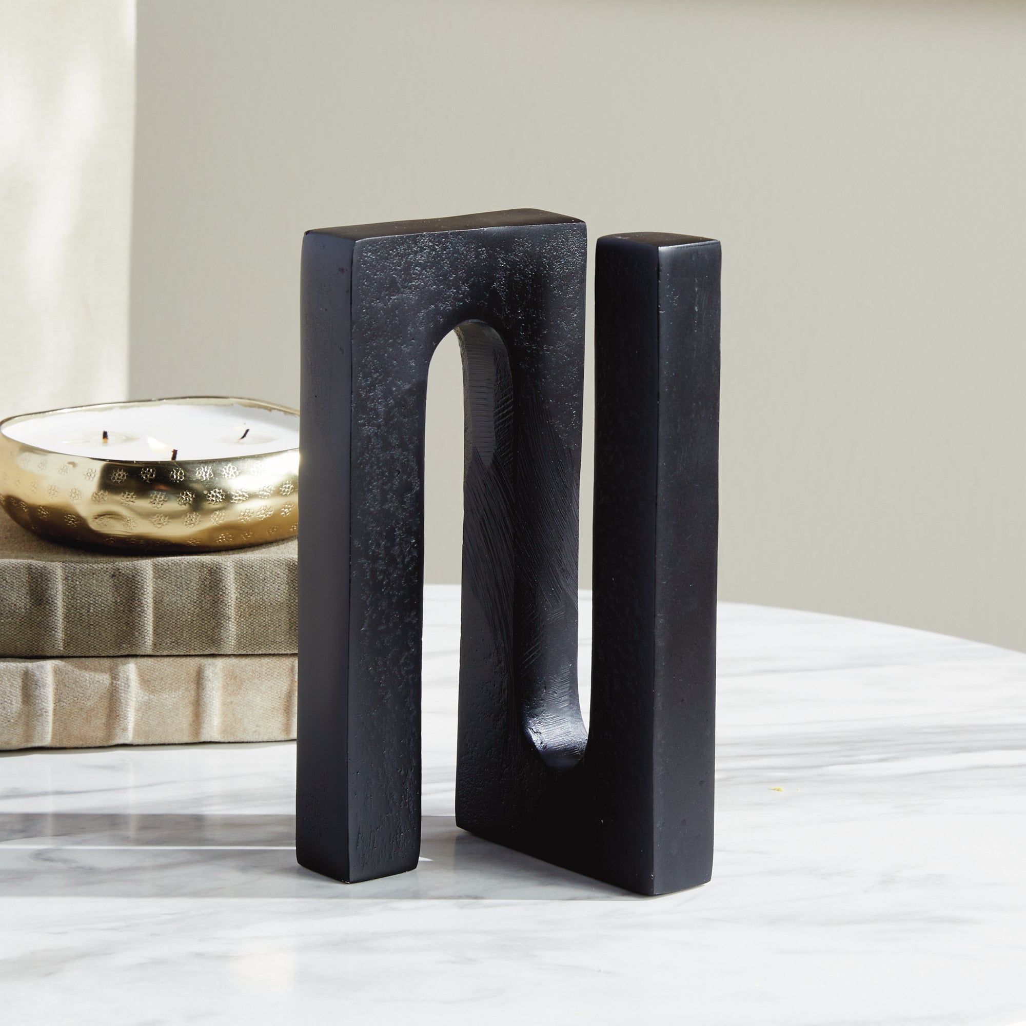 Decorative Object in Grey-Black by Jeid Studio