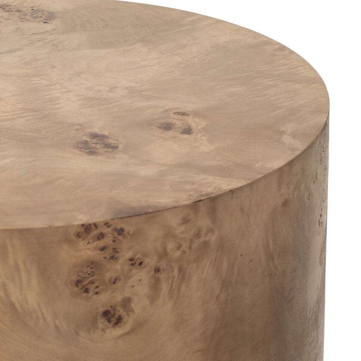 Side Table in Natural-Brown by Jeid Studio