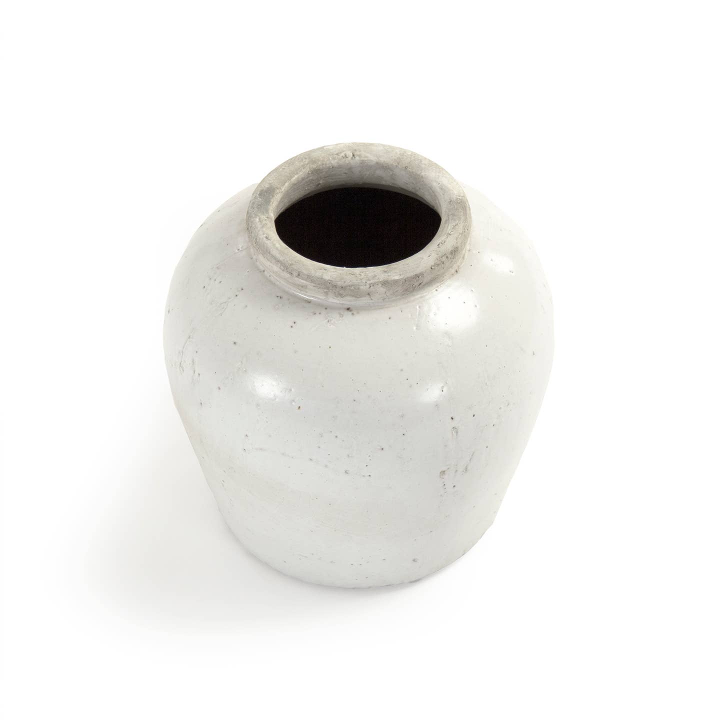Jar in White-Ivory by Jeid Studio
