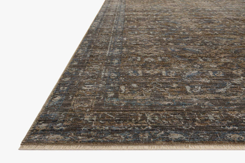 Rug in Grey-Black by Jeid Studio