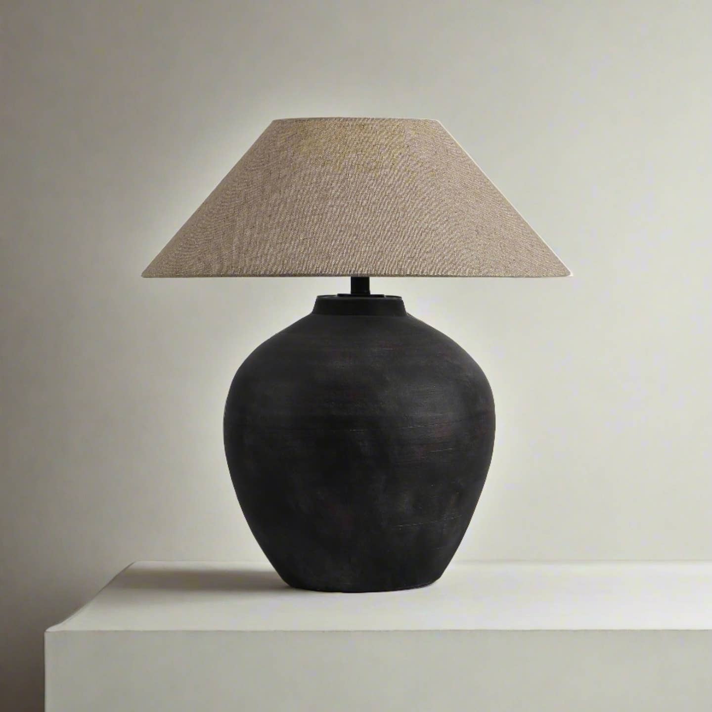 Lamp in Grey-Black by Jeid Studio
