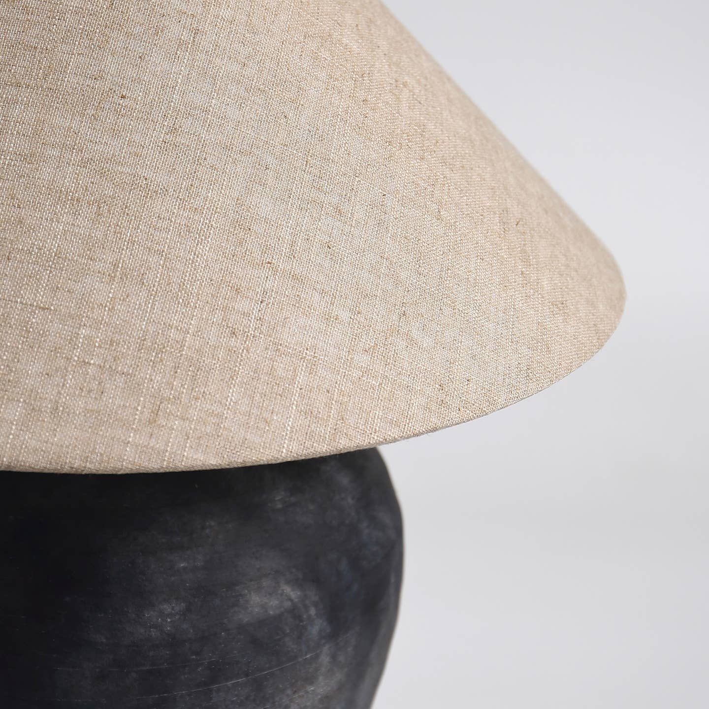 Lamp in Grey-Black by Jeid Studio