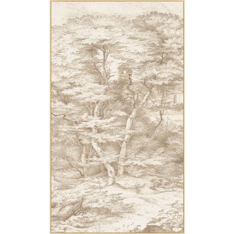 Wall Decor in Natural-Brown by Jeid Studio