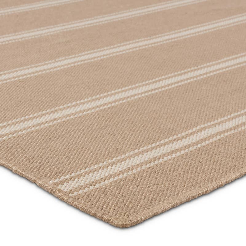 Rug in Natural-Brown by Jeid Studio