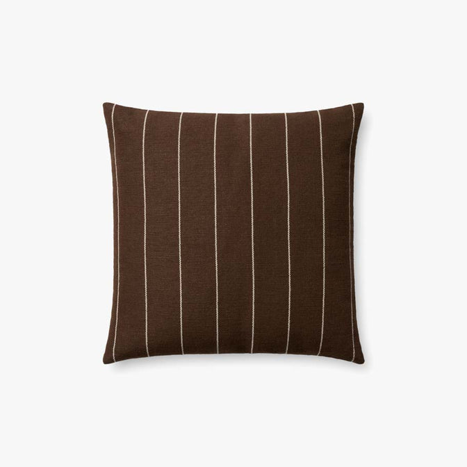 Throw Pillow in Natural-Brown by Jeid Studio