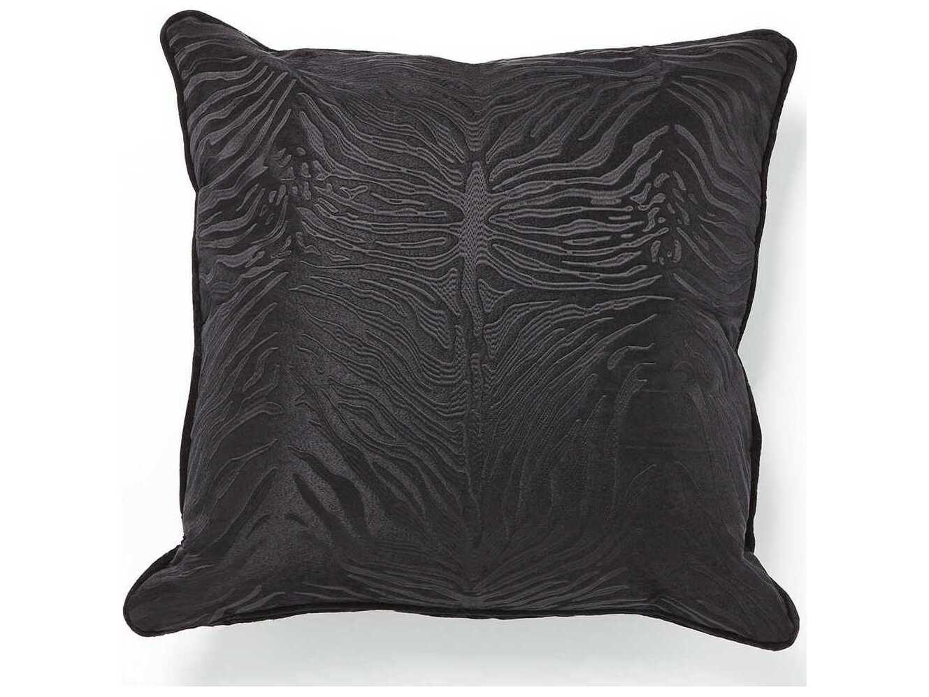 Throw Pillow in Grey-Black by Jeid Studio