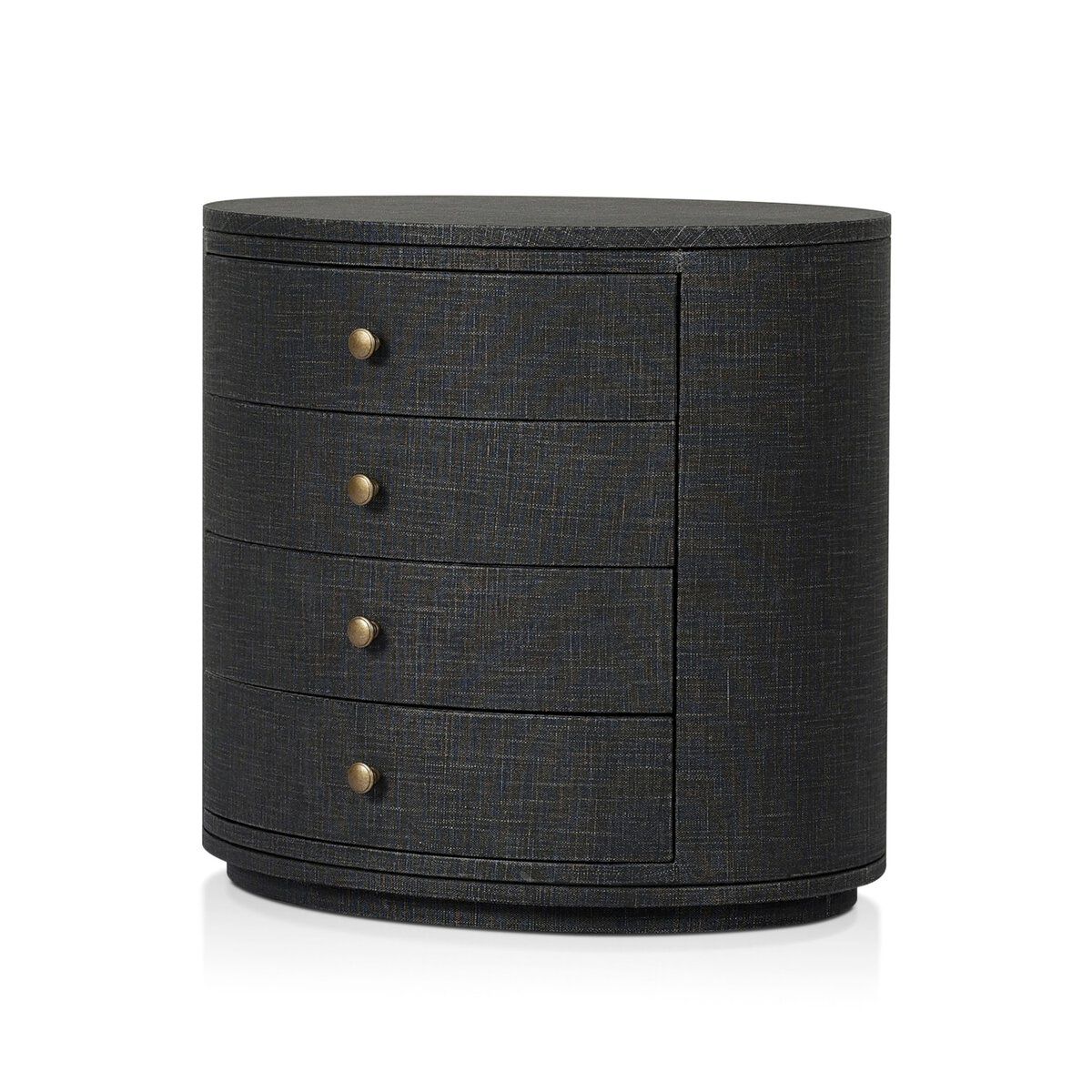 Bedside Table in Grey-Black by Jeid Studio