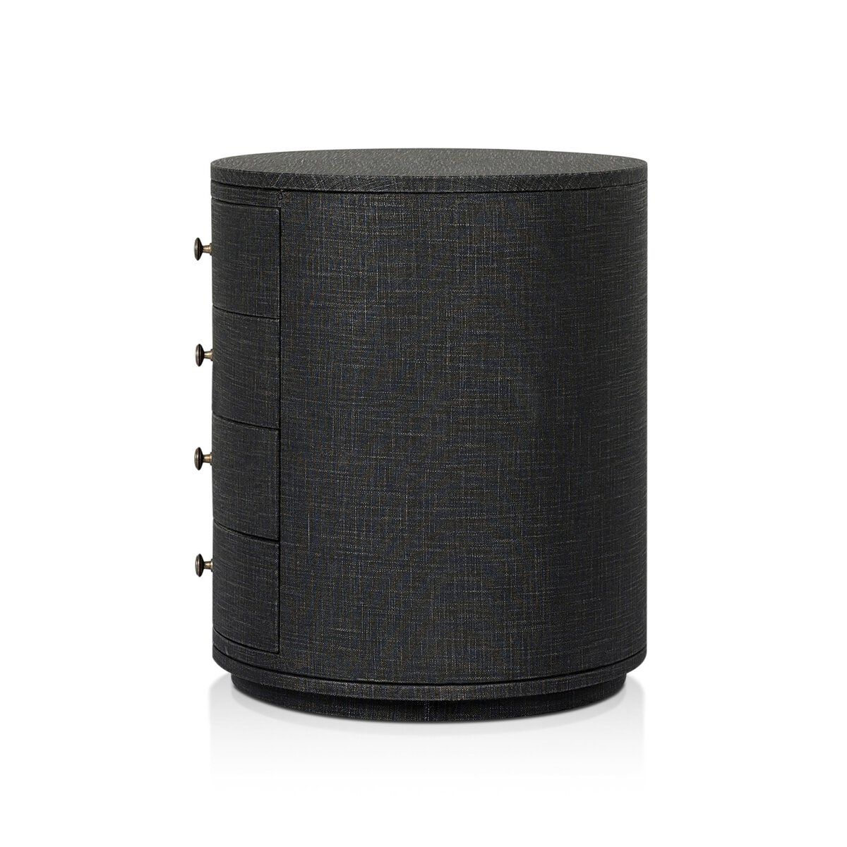 Bedside Table in Grey-Black by Jeid Studio