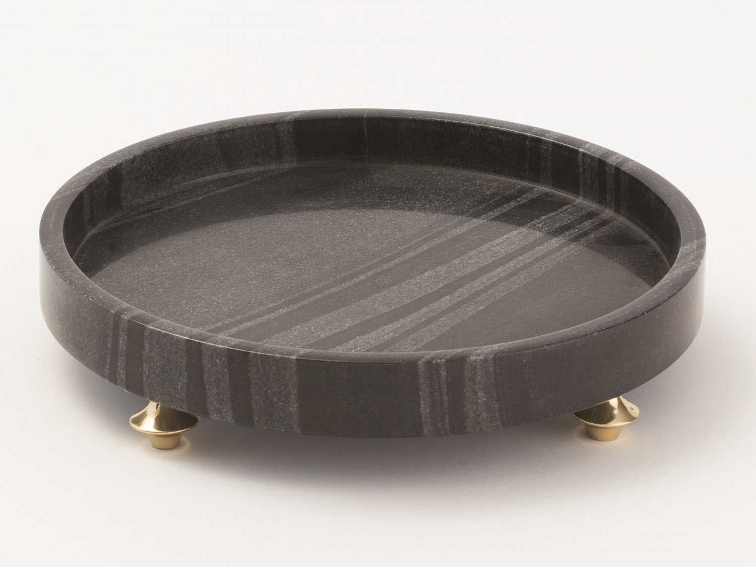 Tray in Grey-Black by Jeid Studio