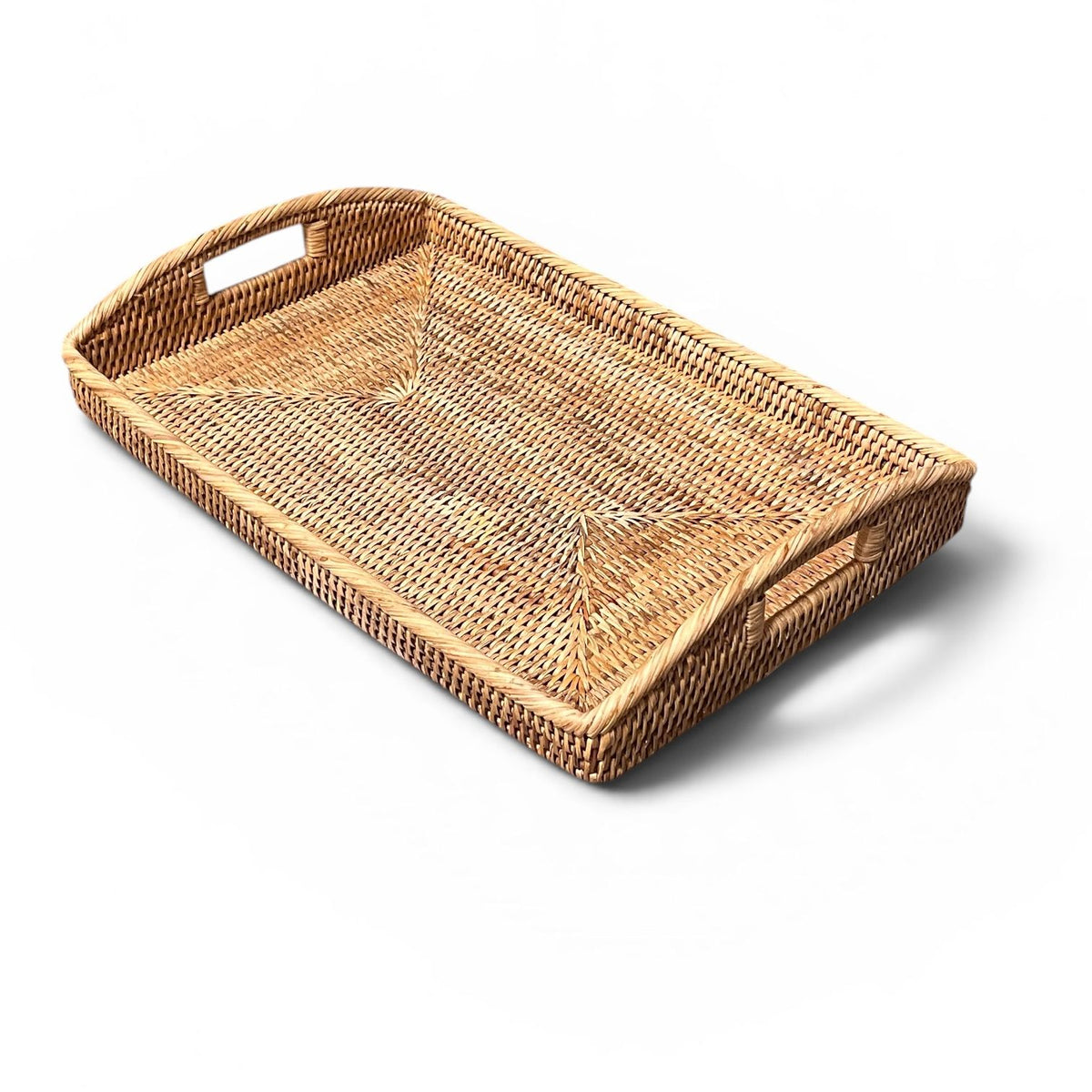 Tray in Natural-Brown by Jeid Studio