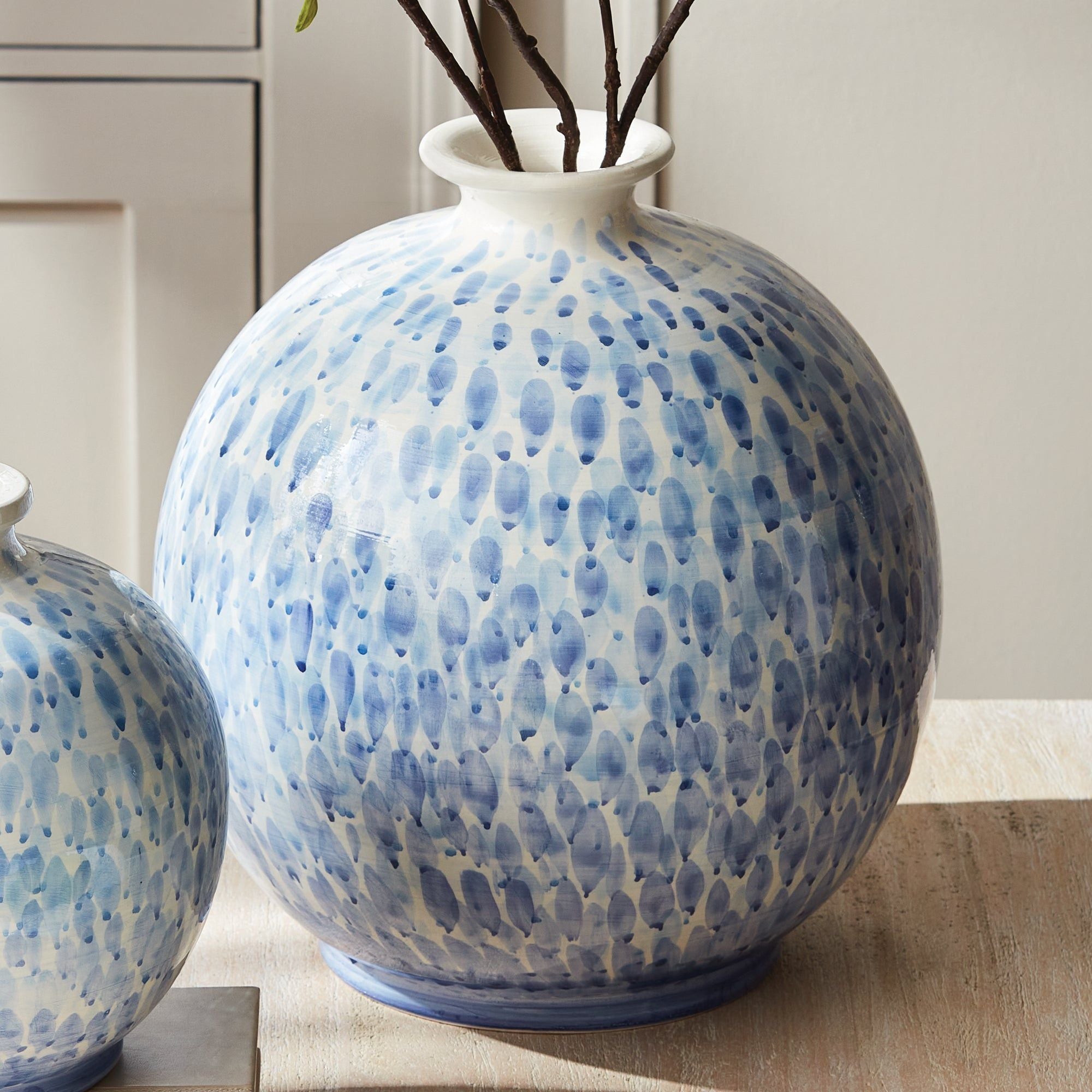 Vase in Blue by Jeid Studio