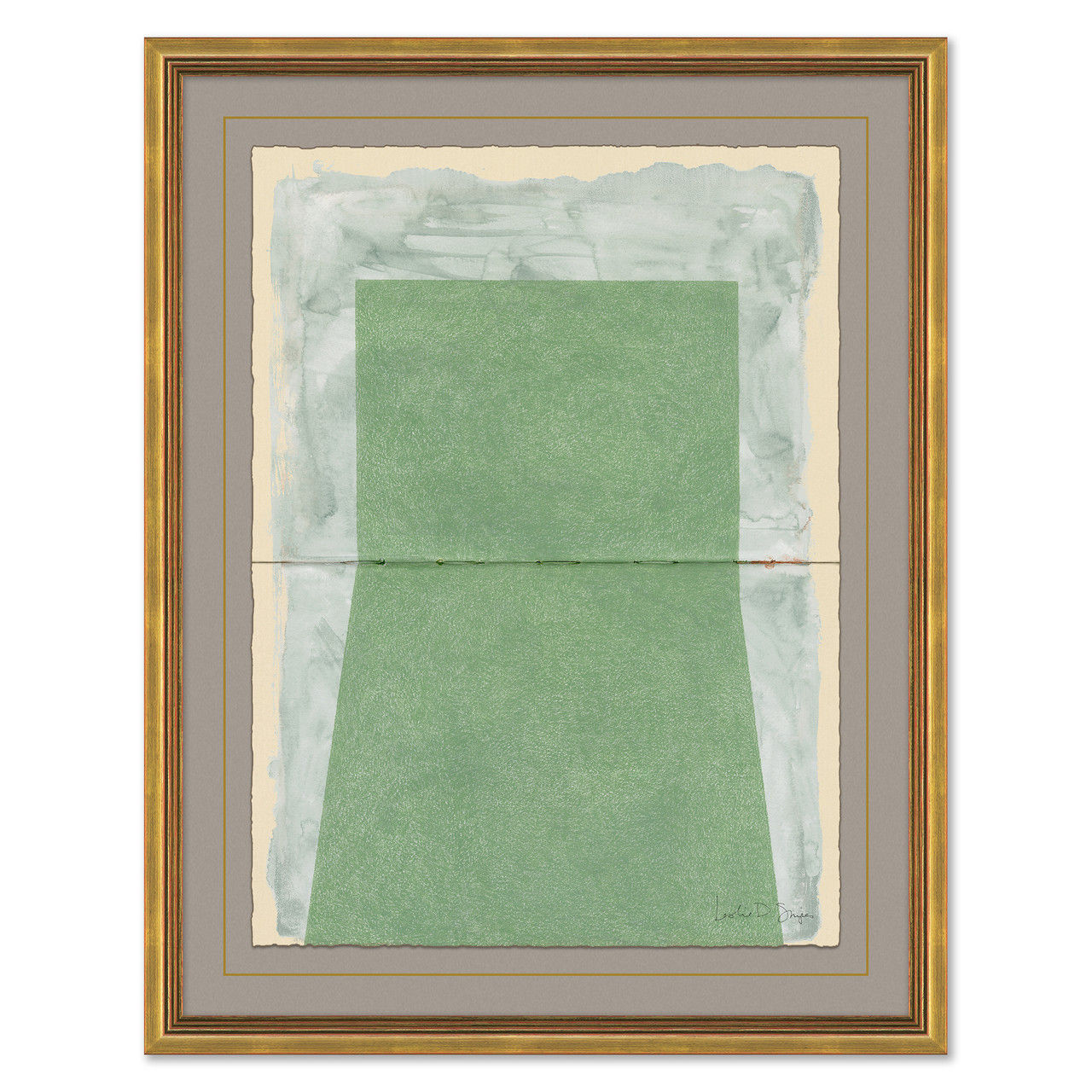 Wall Decor in Green by Jeid Studio