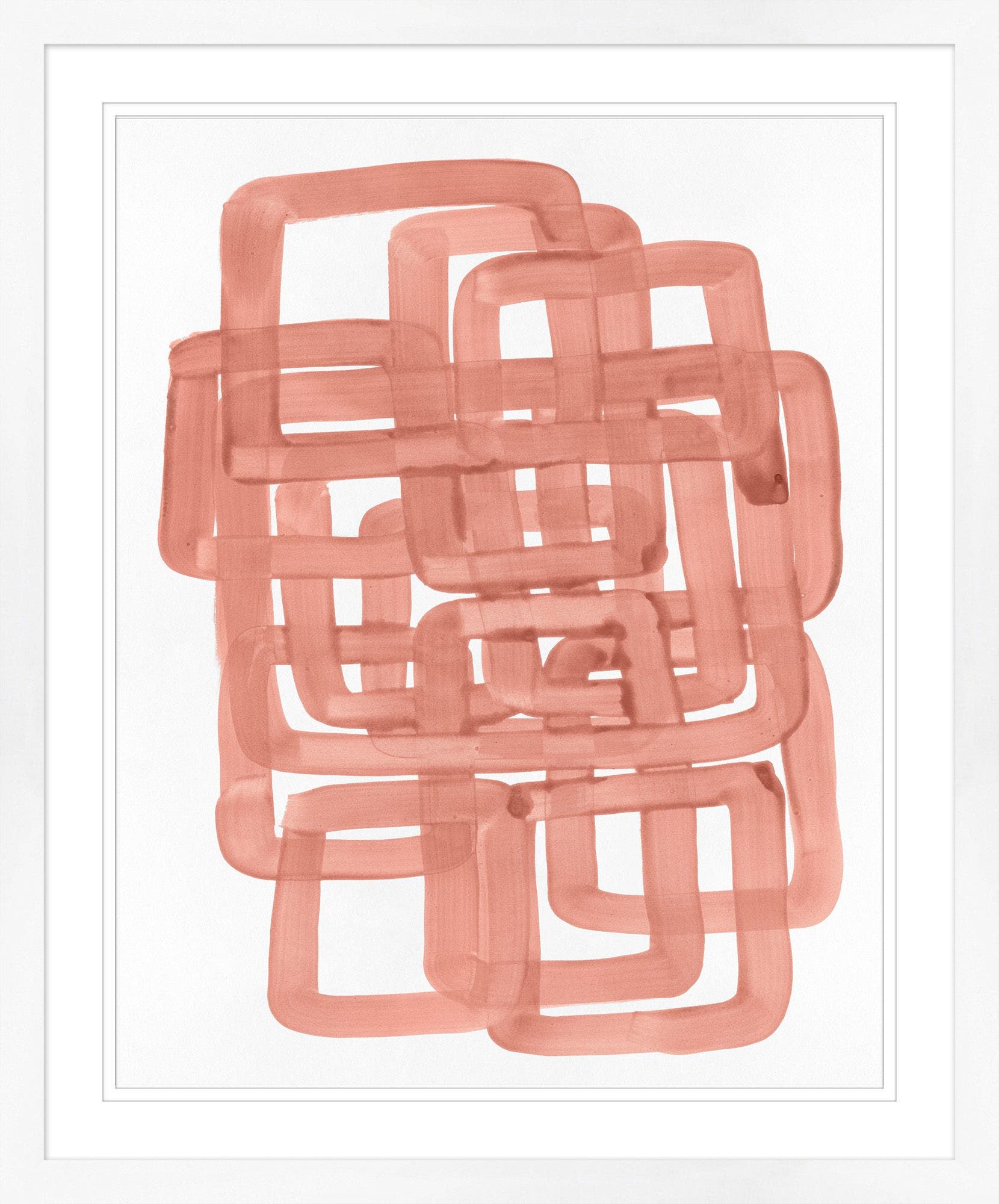 Wall Decor in Pink by Jeid Studio
