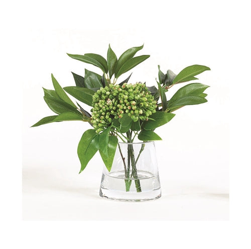 Botanicals in Green by Jeid Studio