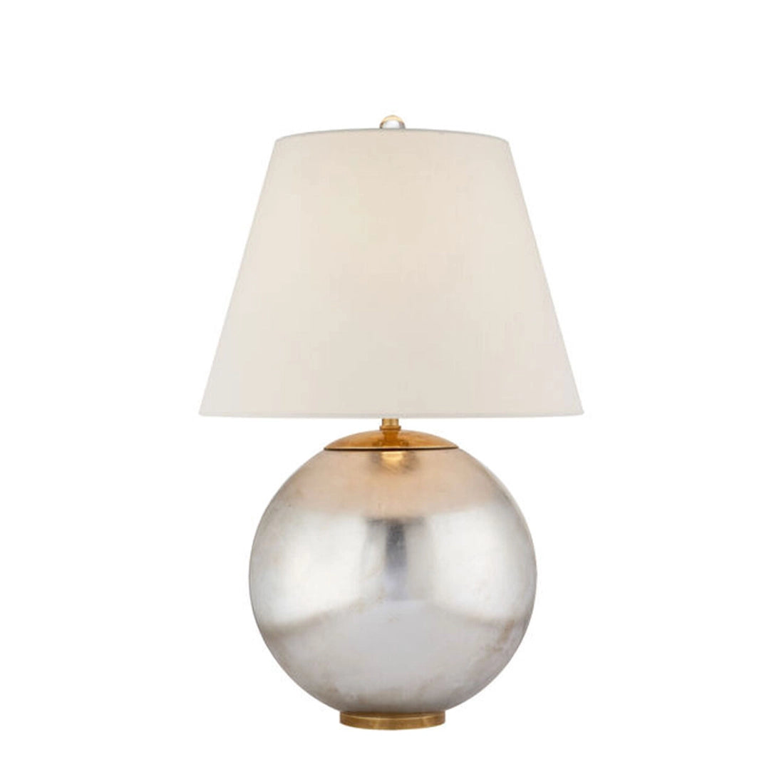 Jaclyn Table Lamp - Burnished Silver Leaf