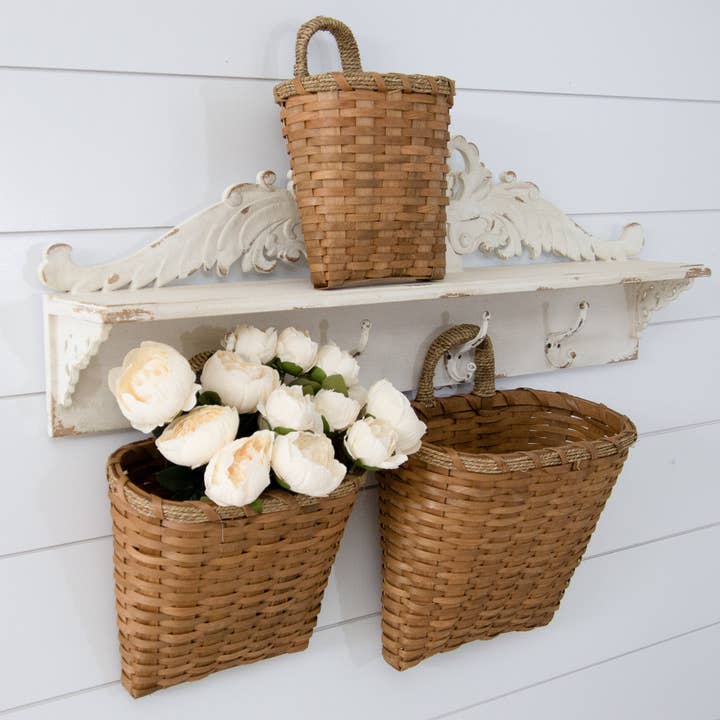 Basket in Natural-Brown by Jeid Studio