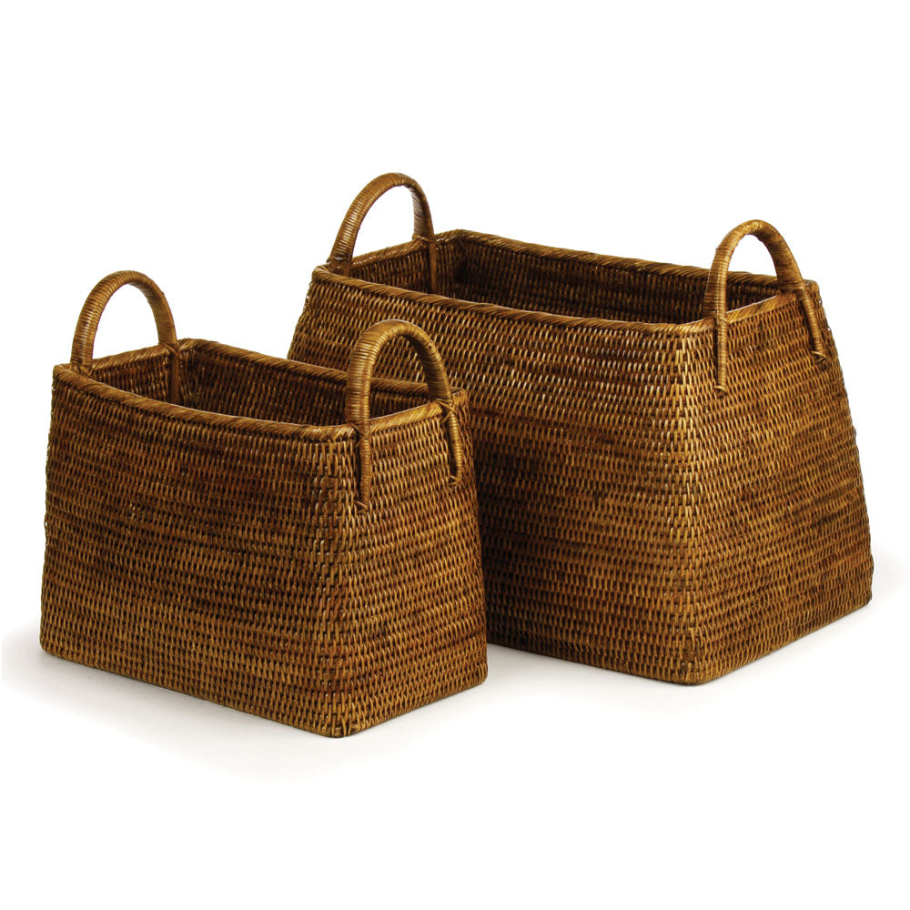 Basket in Natural-Brown by Jeid Studio