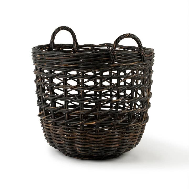 Basket in Natural-Brown by Jeid Studio