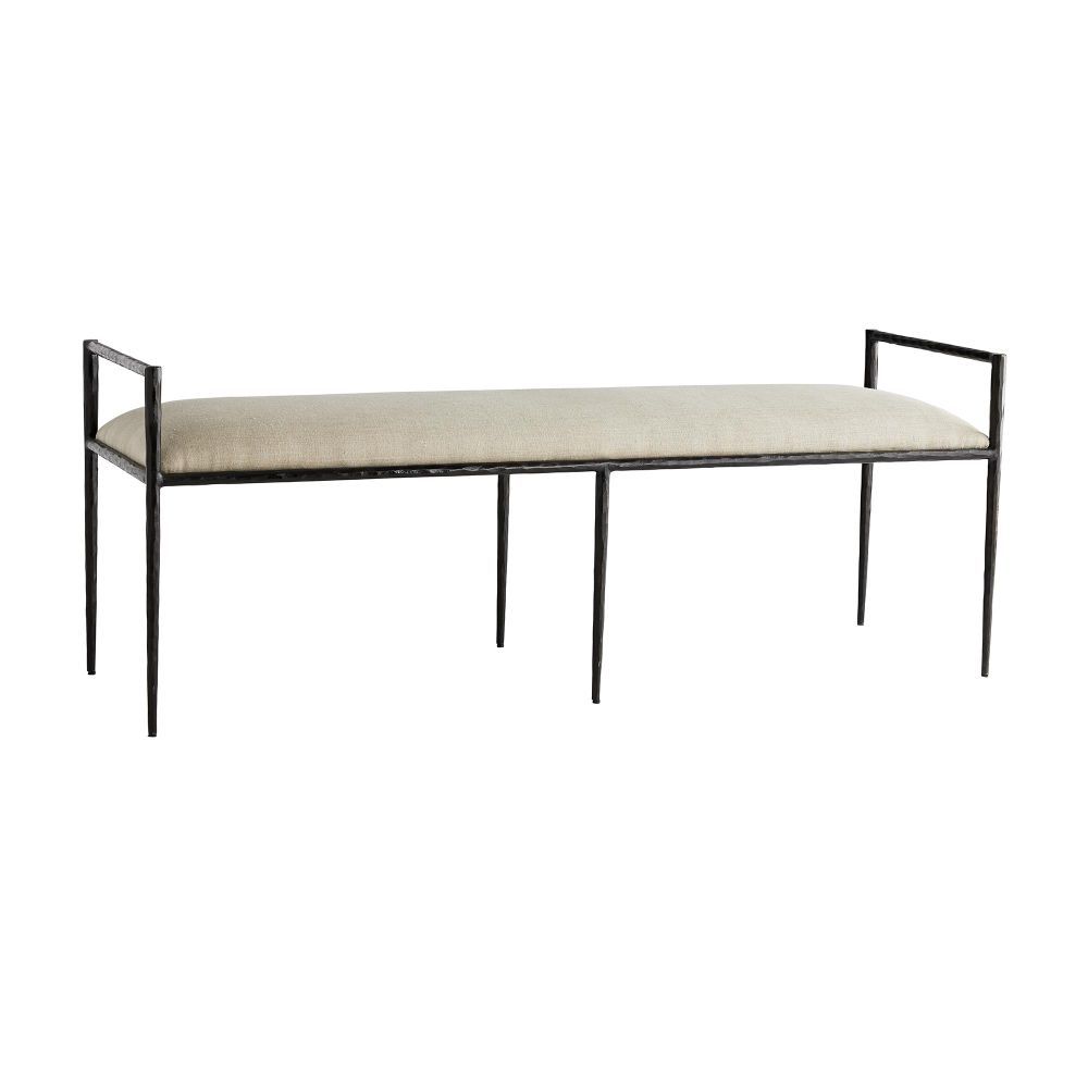 Bench in White-Ivory by Jeid Studio