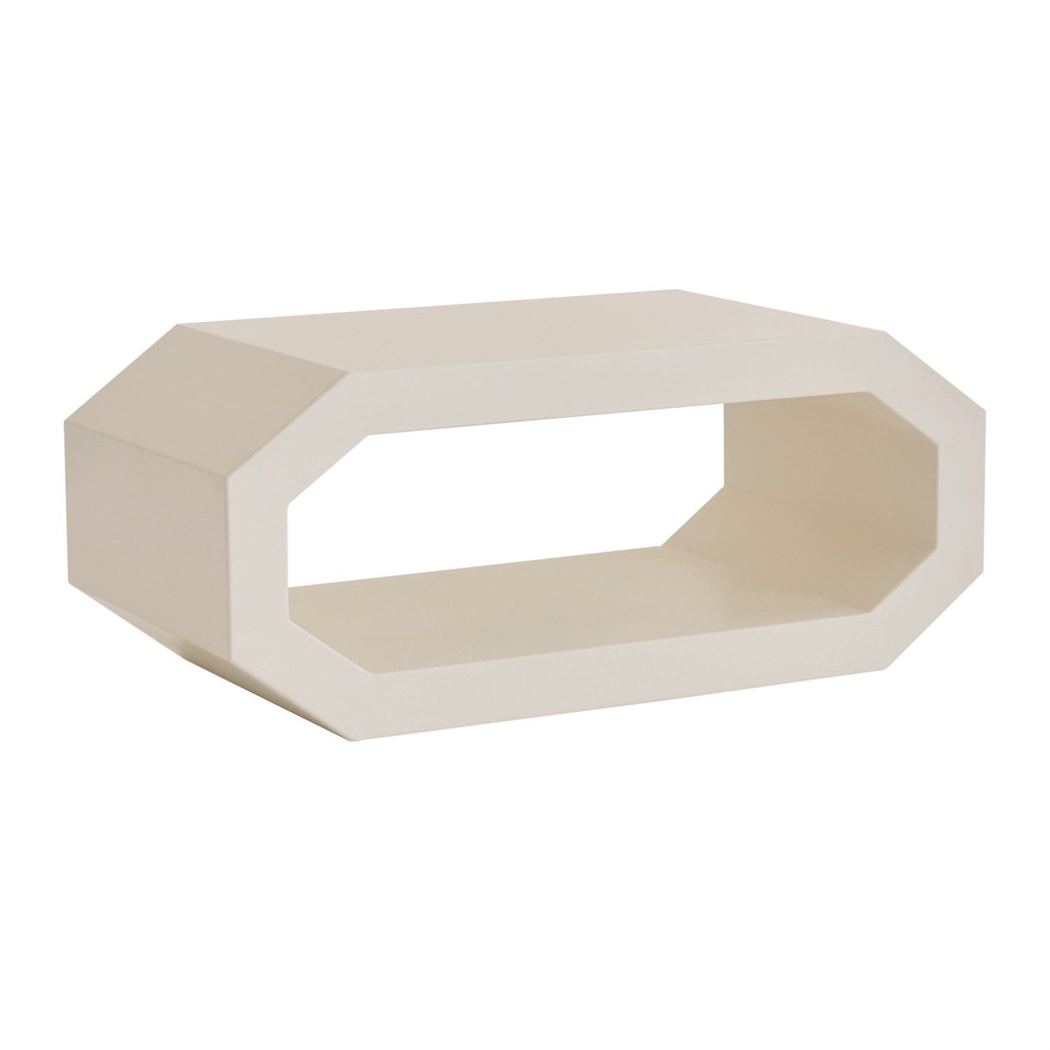 Coffee Table in White-Ivory by Jeid Studio