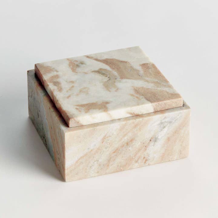 Decorative Box in Natural-Brown by Jeid Studio