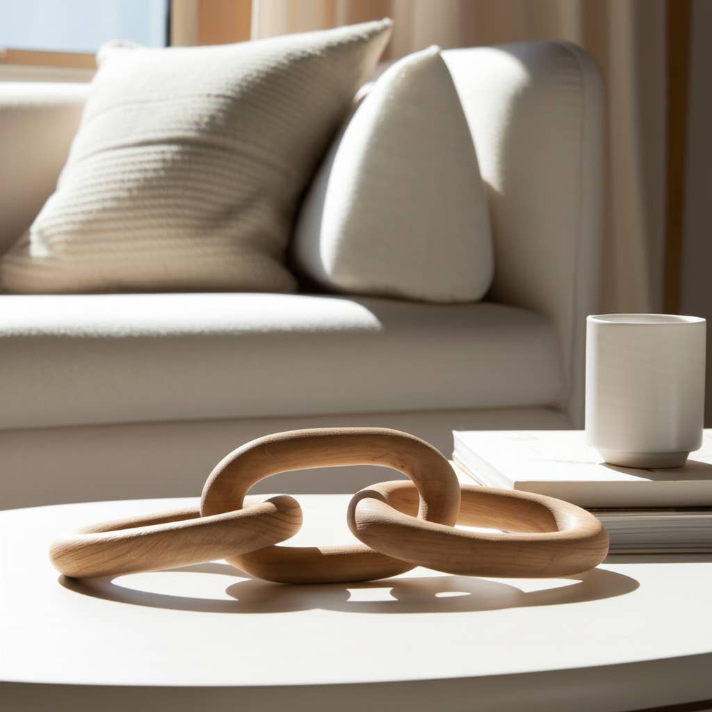 Decorative Object in Natural-Brown by Jeid Studio