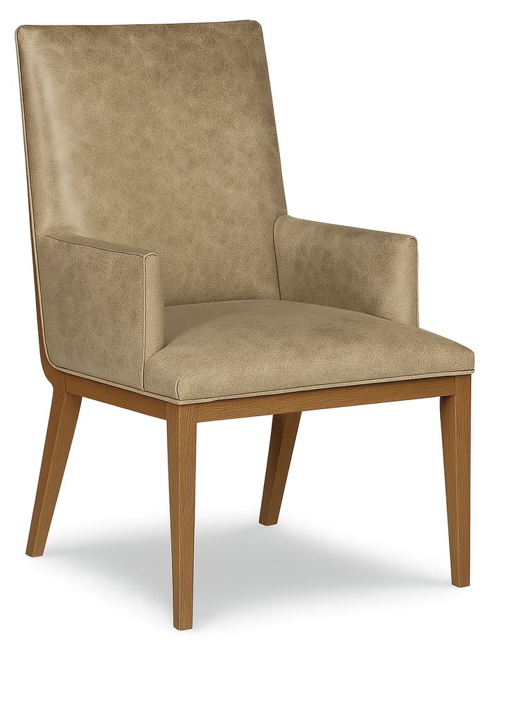 Dining Chair in Natural-Brown by Jeid Studio