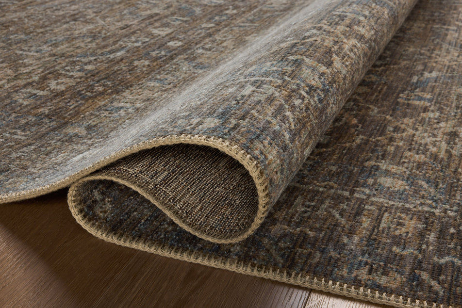 Rug in Grey-Black by Jeid Studio