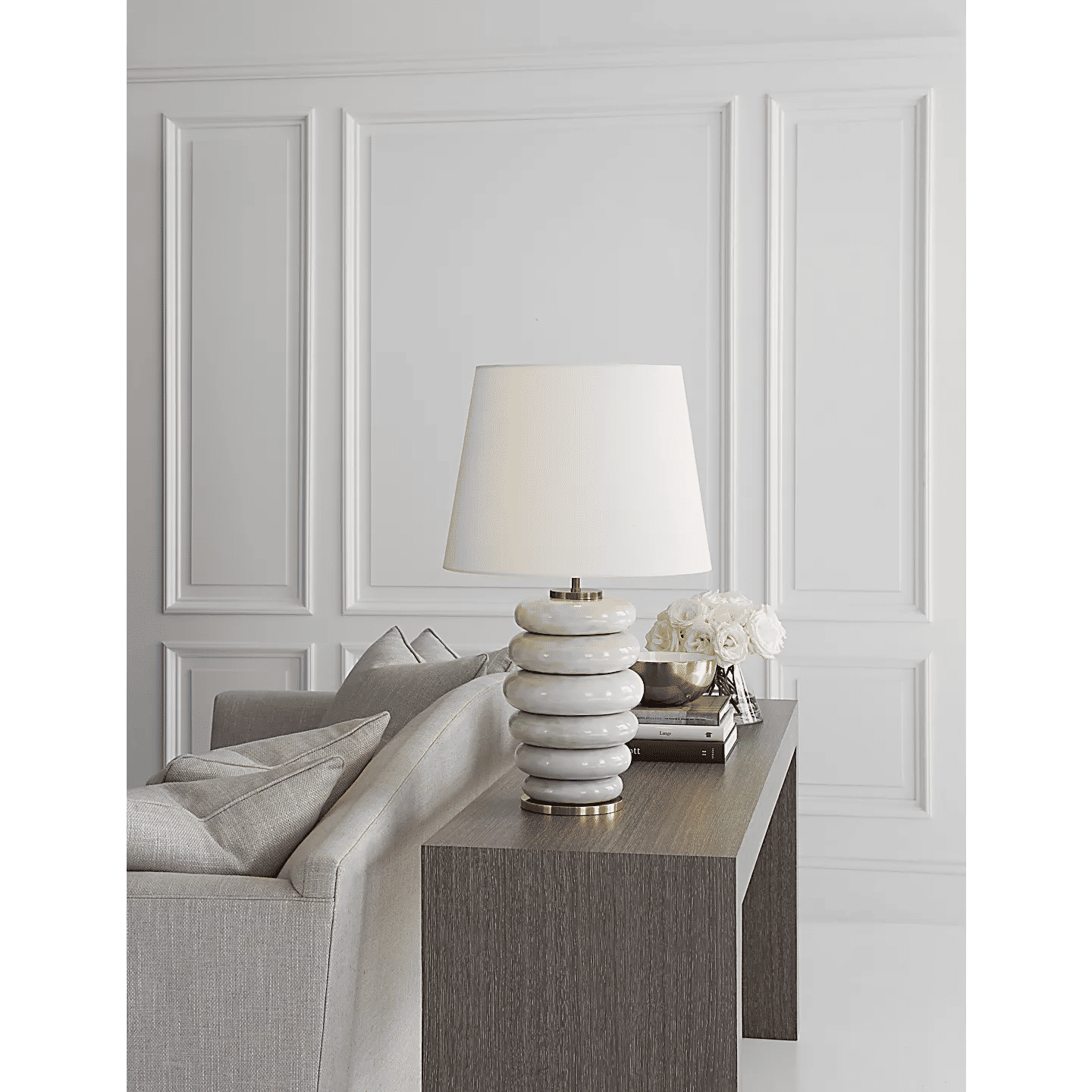 Lamp in White-Ivory by Jeid Studio