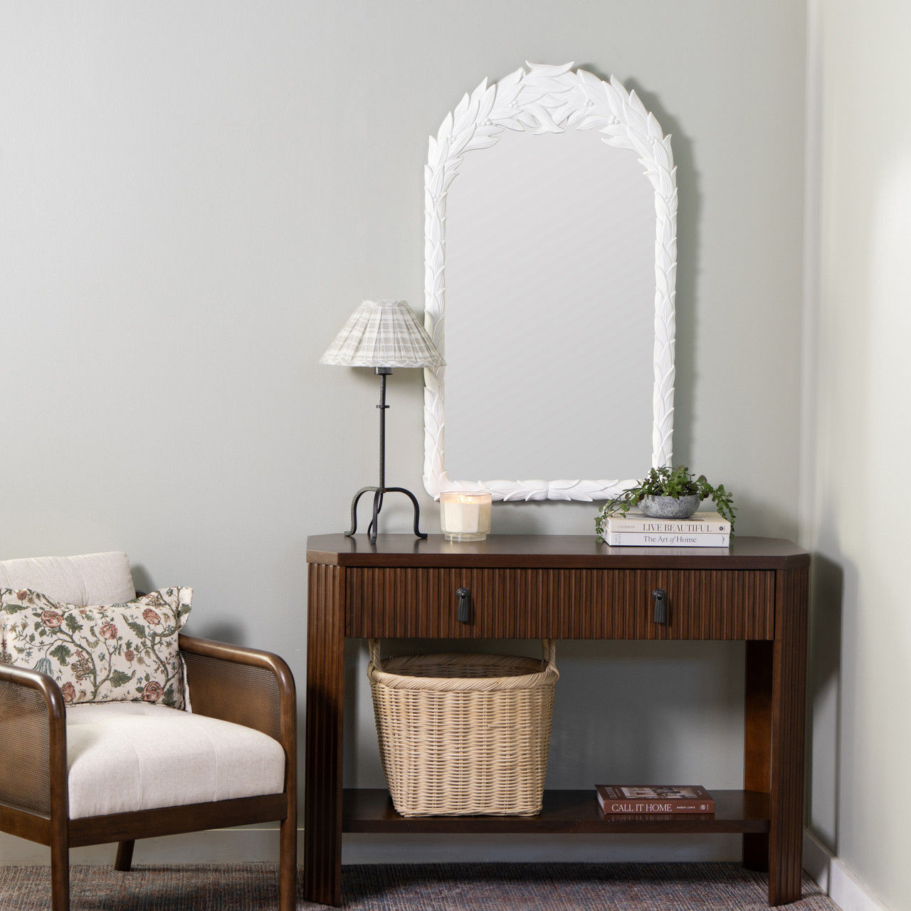 Mirror in White-Ivory by Jeid Studio