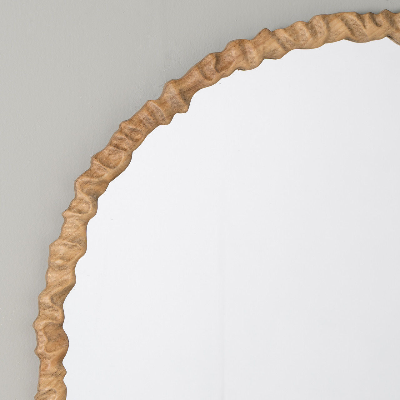 Mirror in Natural-Brown by Jeid Studio