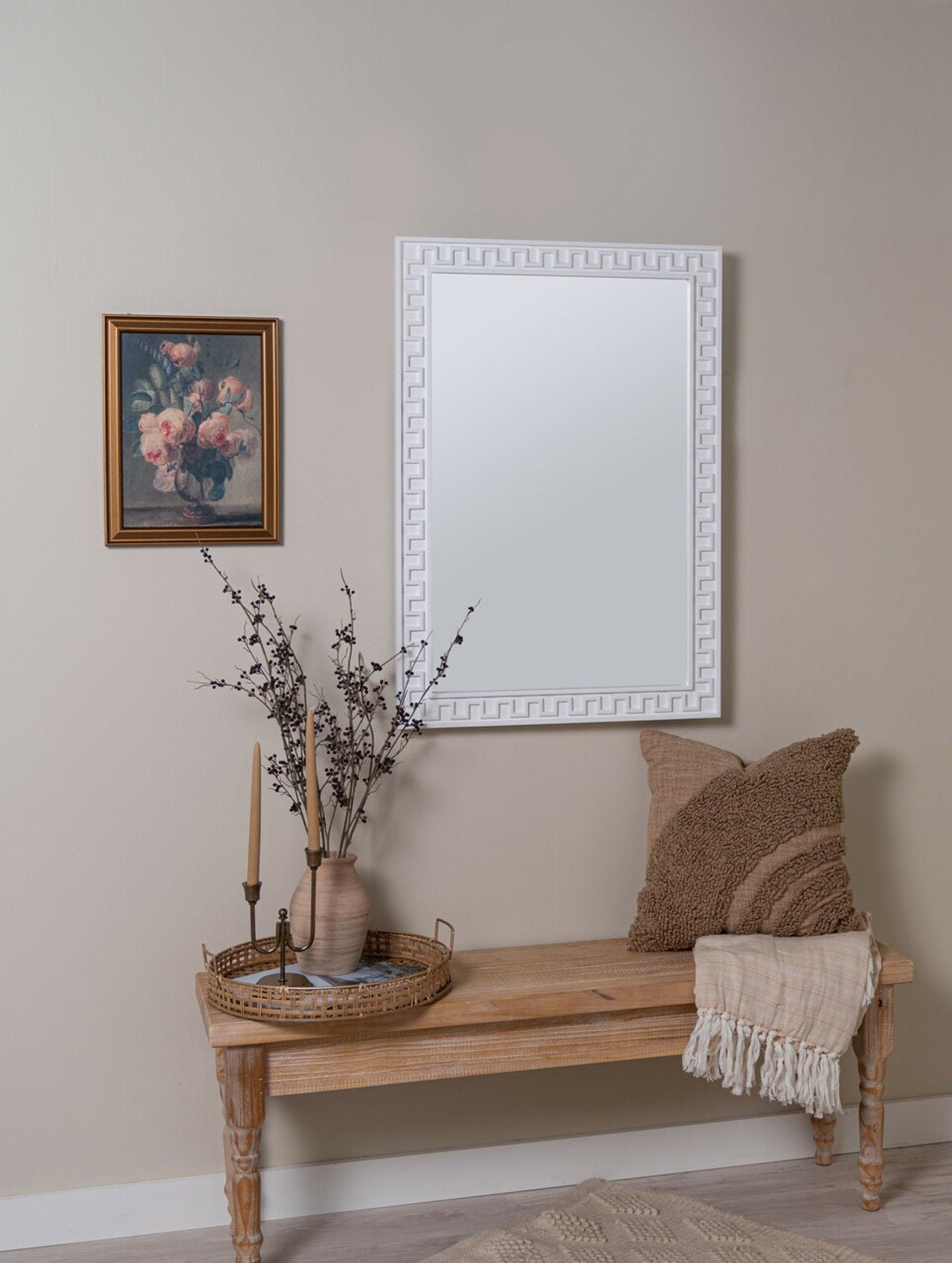 Mirror in White-Ivory by Jeid Studio