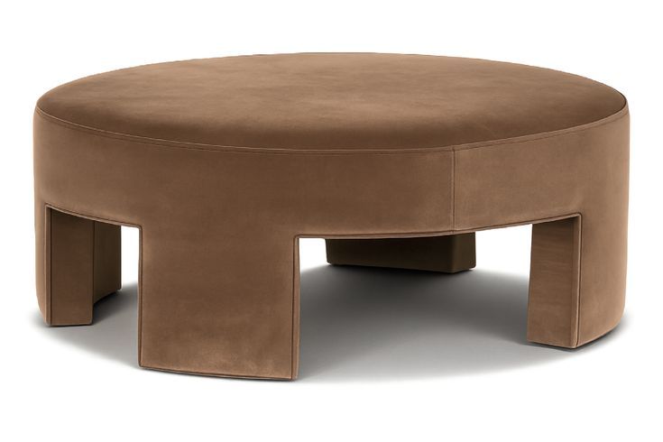 Ottoman in Natural-Brown by Jeid Studio
