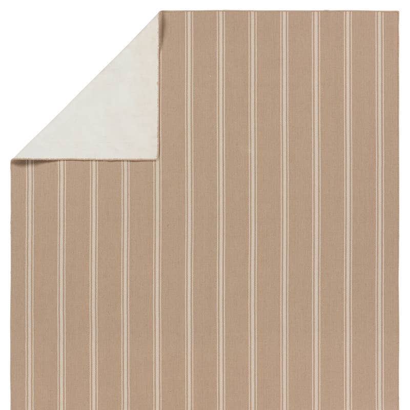 Rug in Natural-Brown by Jeid Studio
