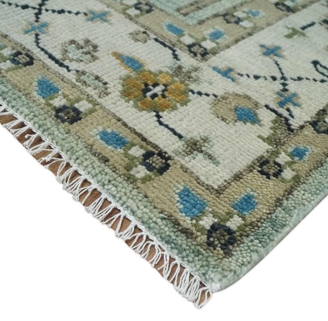 Rug in Green by Jeid Studio