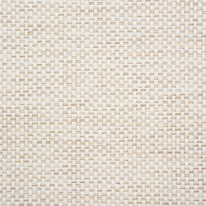 Wallpaper in White-Ivory by Jeid Studio