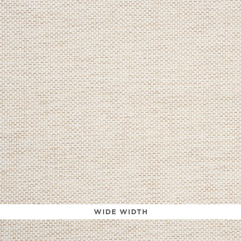Wallpaper in White-Ivory by Jeid Studio