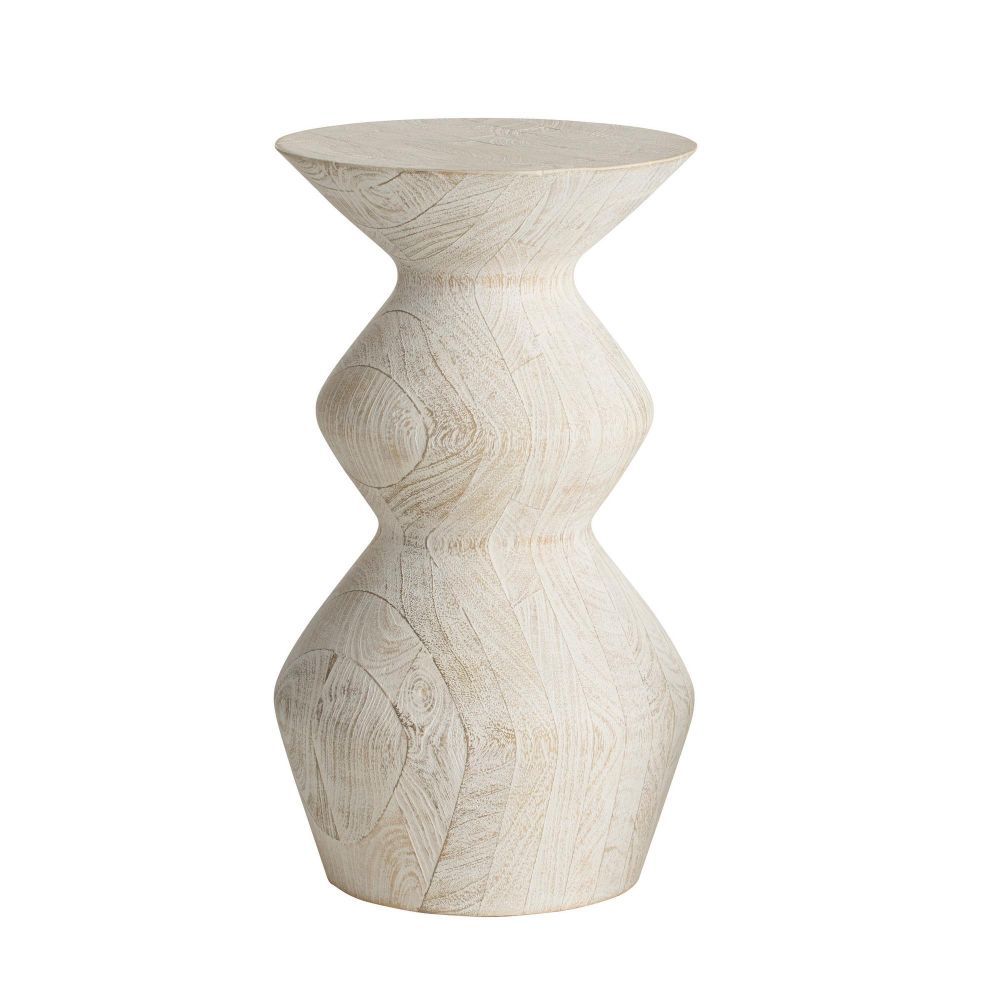Side Table in Natural-Brown by Jeid Studio