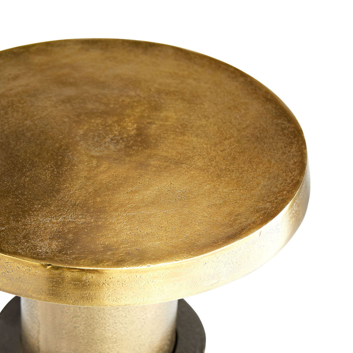 Side Table in Grey-Black by Jeid Studio